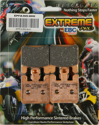 EBC EXTREME PRO BRAKE PADS PART NUMBER EPFA369/4HH