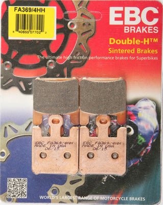 EBC BRAKE PADS PART# FA369/4HH NEW
