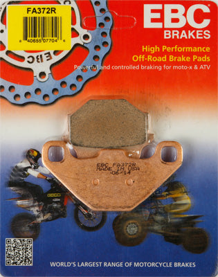 EBC BRAKE PADS PART# FA372R NEW