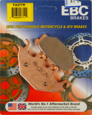 EBC BRAKE PADS PART# FA377R NEW