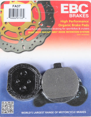 EBC BRAKE PADS PART# FA37 NEW