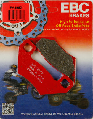 EBC BRAKE PADS PART# FA395X NEW