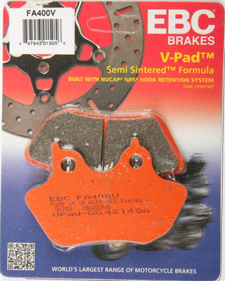 EBC BRAKE PADS V-SERIES PART# FA400V NEW