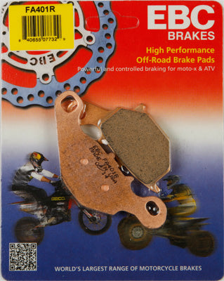 EBC BRAKE PADS PART# FA401R NEW