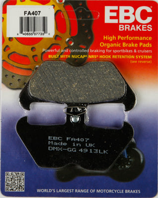 EBC Brakes EBC SEMI- METALLIC BRAKE PADS # FA401X NEW