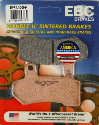 EBC EBC EXTREME PRO BRAKE PADS PART# EPFA409HH NEW