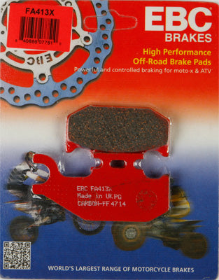 EBC BRAKE PADS PART# FA413X NEW