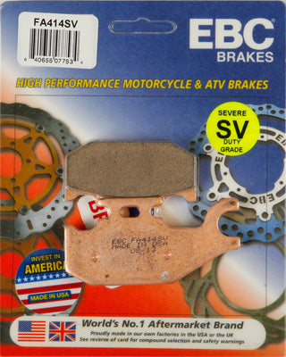 EBC BRAKE PADS PART# FA414SV NEW