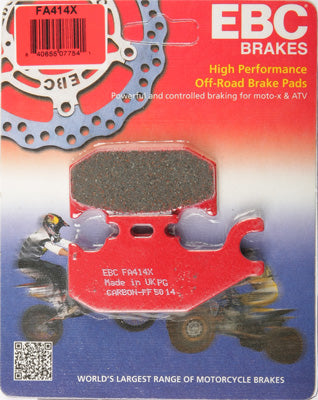 EBC BRAKE PADS PART# FA414X NEW