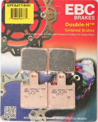 EBC EXTREME PRO BRAKE PADS PART# EPFA417/4HH NEW