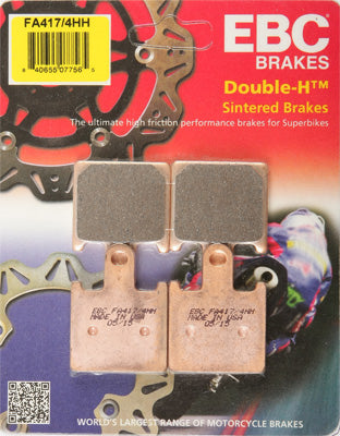 EBC BRAKE PADS PART# FA417/4HH NEW