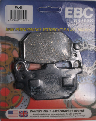 EBC Brakes EBC SEMI-SINTERED VLD BRAKE PAD (CHROME) # FA409VLD NEW