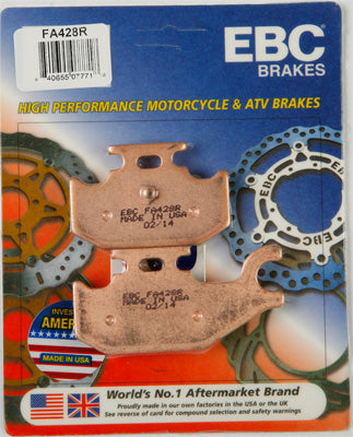 EBC BRAKE PADS PART# FA428R NEW