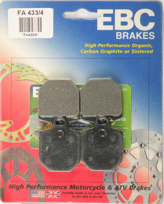 EBC BRAKE PADS PART# FA433/4 NEW