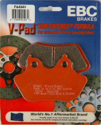 EBC BRAKE PADS V-SERIES PART# FA434V NEW