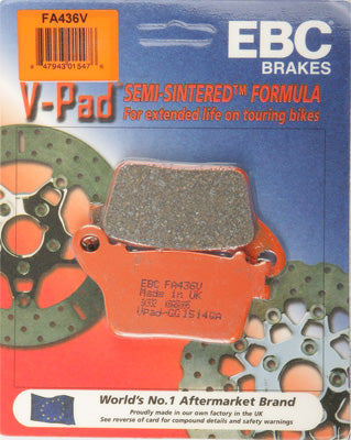 EBC Brakes EBC DOUBLE H SINTERED PADS # FA436HH NEW