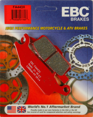 EBC Brakes BRAKE PADS PART NUMBER FA443SV
