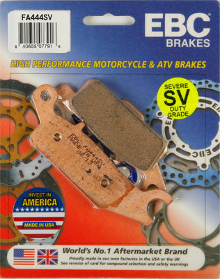 EBC Brakes BRAKE PADS PART NUMBER FA444R