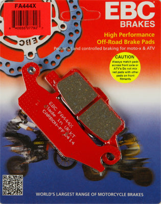 EBC Brakes BRAKE PADS PART NUMBER FA444SV