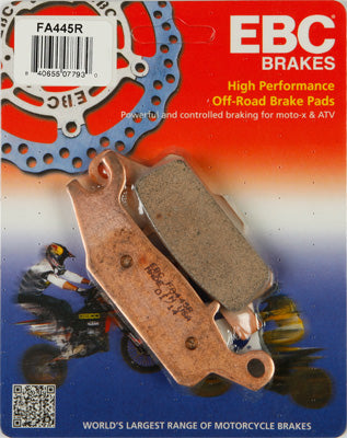 EBC Brakes EBC SEMI-METALLIC BRK PADS R/F '07-08 G # FA444X NEW