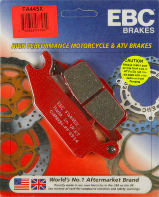 EBC BRAKE PADS PART# FA445X NEW
