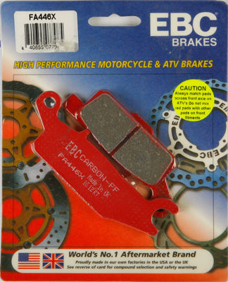 EBC BRAKE PADS PART# FA446X NEW