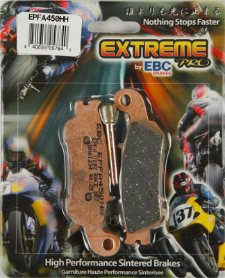 EBC EXTREME PRO BRAKE PADS PART NUMBER EPFA450HH