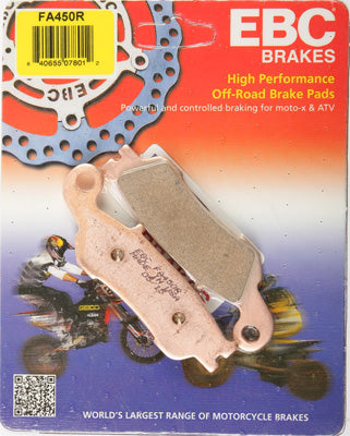 EBC BRAKE PADS PART# FA450R NEW