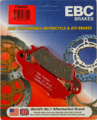 EBC Brakes BRAKE PADS PART NUMBER FA450R