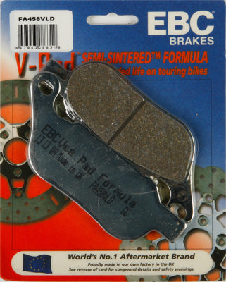 EBC BRAKE PADS V-SERIES CHROME PART# FA458VLD NEW