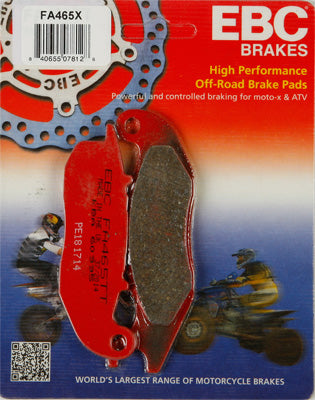 EBC BRAKE PADS PART# FA465X NEW