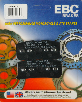 EBC BRAKE PADS PART# FA474 NEW