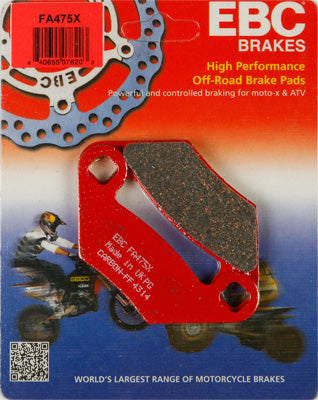 EBC Brakes EBC METALLIC BRAKE PADS # FA475R NEW