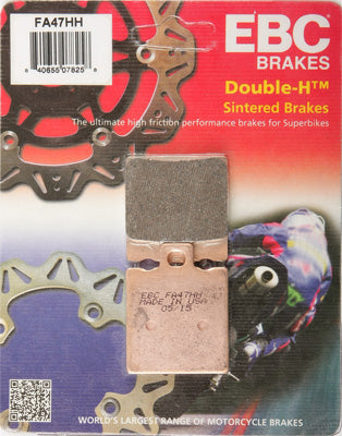 EBC BRAKE PADS PART# FA47HH NEW
