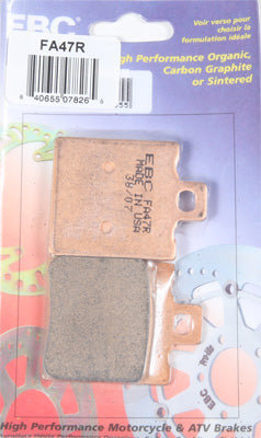 EBC BRAKE PADS PART# FA47R NEW