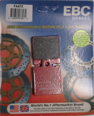 EBC BRAKE PADS PART# FA47X NEW