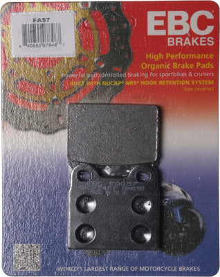 EBC BRAKE PADS PART# FA57 NEW