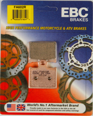 EBC BRAKE PADS PART# FA602R NEW