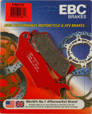 EBC BRAKE PADS PART# FA617X NEW