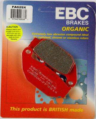 EBC BRAKE PADS PART# FA629X NEW