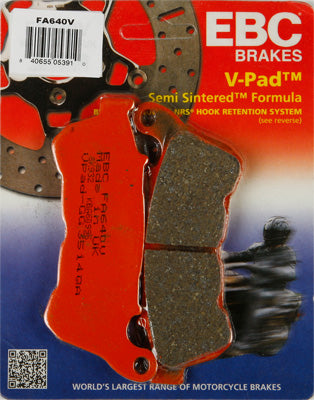 EBC EBC BRAKE PADS V SERIES PART# FA640V NEW
