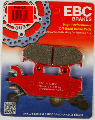 EBC Brakes BRAKE PADS PART NUMBER FA642R