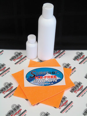 BTL DESIGNS SURE FOOT RUB ON COATING S/M PART# 1115-RO