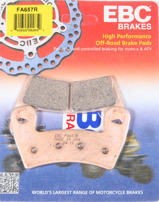 EBC 2015 RZR 900 w/EPS EBC BRAKE PADS FA657R Polaris