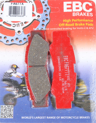 EBC Brakes EBC BRAKE PAD # FA677R NEW
