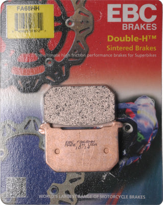 EBC BRAKE PADS PART# FA68HH NEW