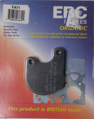 EBC BRAKE PADS PART# FA71 NEW