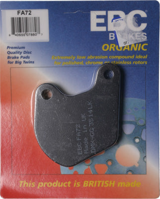 EBC BRAKE PADS PART# FA72 NEW