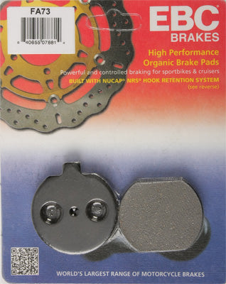 EBC BRAKE PADS PART# FA73 NEW