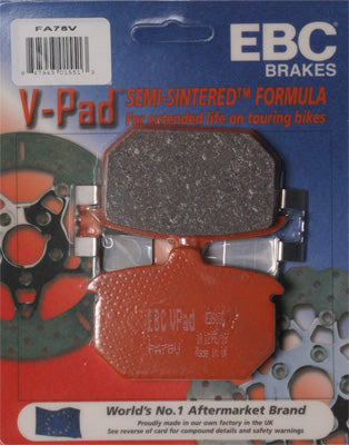 EBC BRAKE PADS V-SERIES PART# FA78V NEW